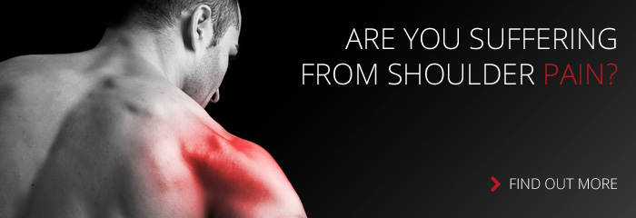 Are you suffering from shoulder pain?